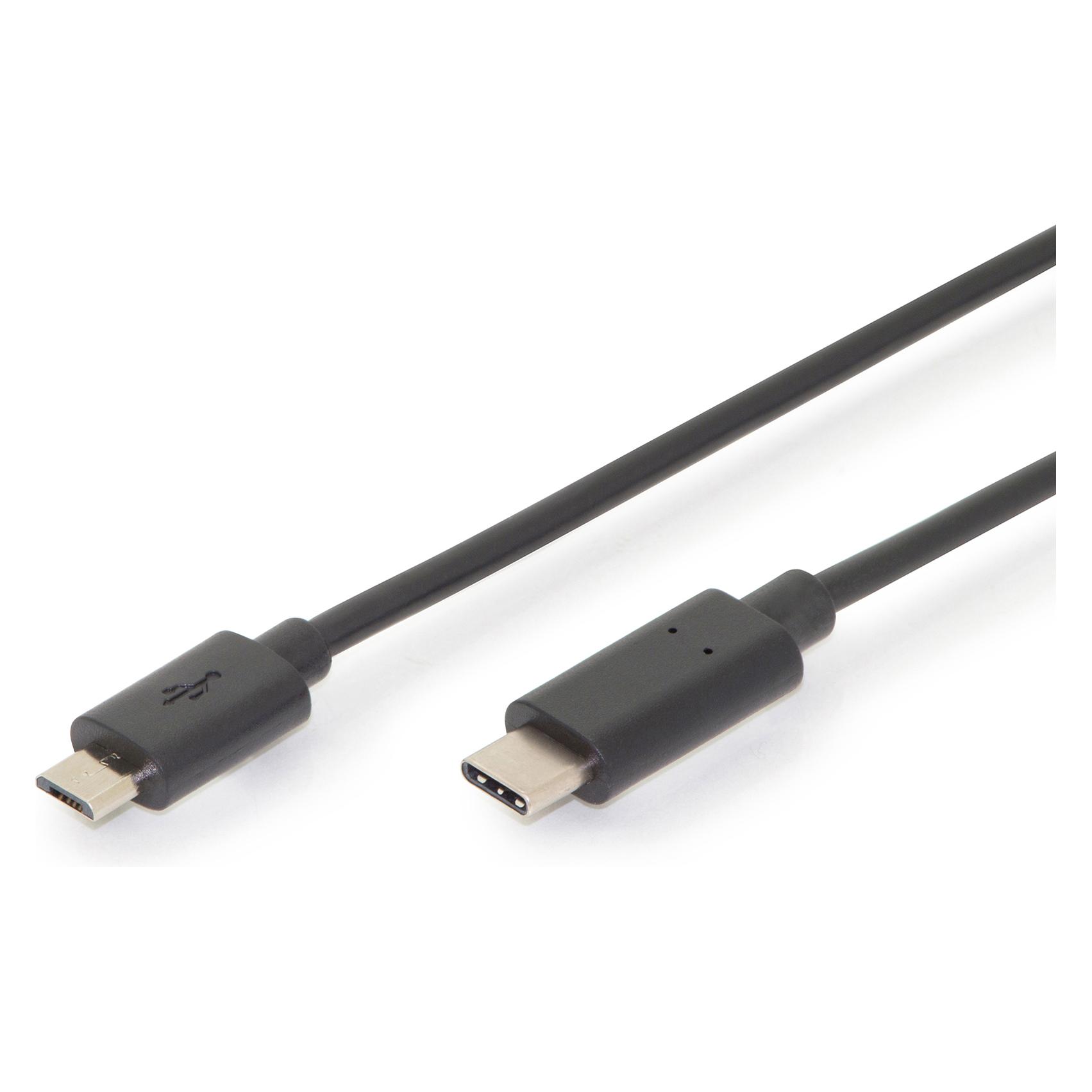 Digitus USB C - USB Micro (1.80 m, USB 2.0), Câble USB