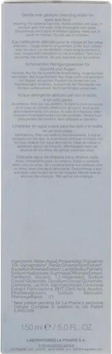 Immagine prodotto La Prairie Crystal Micellar Water (Acqua micellare, 150 ml)