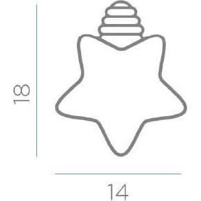 Thumbnail - Newgarden, Gartenbeleuchtung, SELENA LED Sternform Lampe mit BATTERIE, wiederaulandbar extra-warm +FB E27