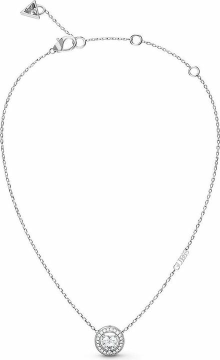 Actual product image Guess - Beautiful Steel Heart Necklace M'ama Non M'ama JUBN04667JWRHT/U (Stainless steel)
