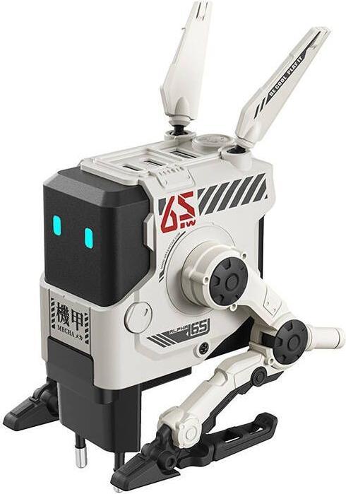 Produktbild Gravastar Alpha65 65W GaN Fast Charger War Damaged Version White (65 W, 3 Ports)