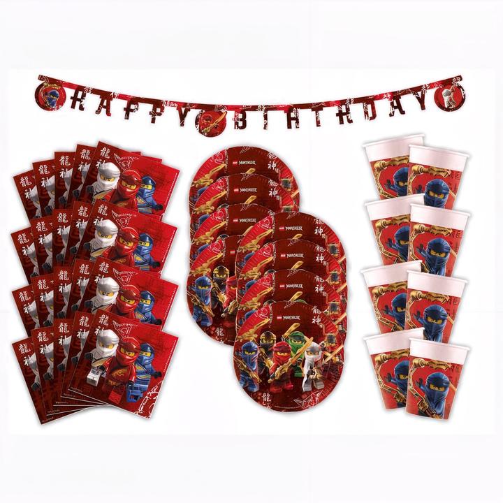 Actual product image Kidomio Lego Ninjago – Partybox, 38-teilig (38 pcs.)