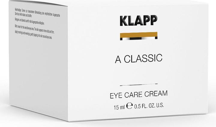 Actual product image Klapp A CLASSIC Eye Care Cream 15 ml (15 ml)