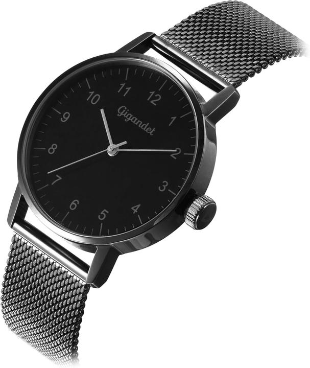 Produktbild Gigandet Elegantes analoges Quarzwerk mit Edelstahlarmband und Mineralglas (Analoguhr)