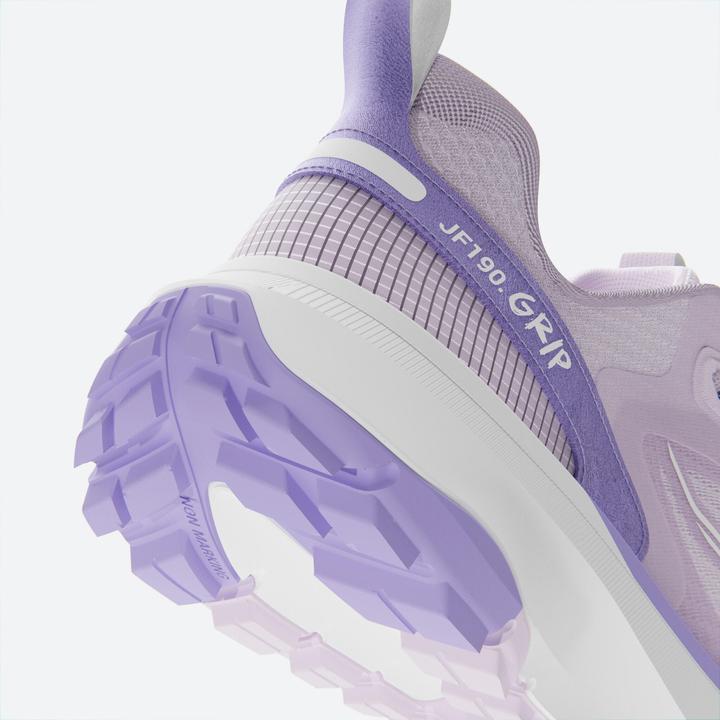 Image du produit Kalenji Chaussures Running et Trail Femme, Kiprun JF190 Grip Violet (40)