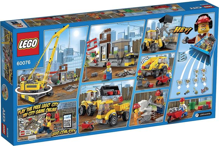 Produktbild LEGO City Abriss Baustelle (60076, LEGO City)