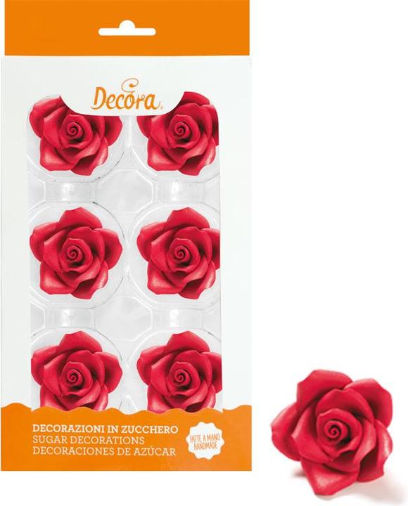 Produktbild Decora Zuckerrosen (6 x)