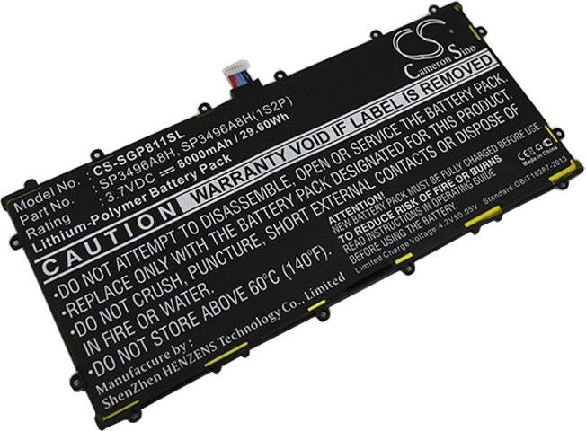 Produktbild NoName Battery for Samsung GT-P8110 / Google Nexus 10 etc