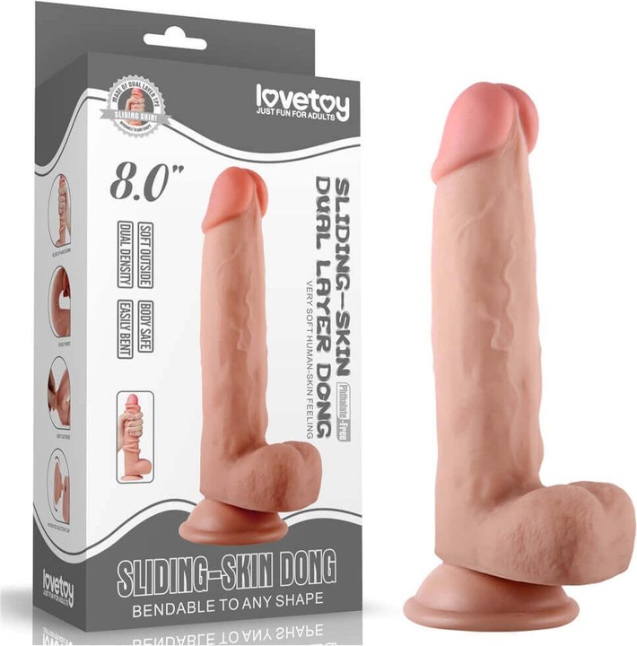 Image du produit Lovetoy Gode à peau coulissante