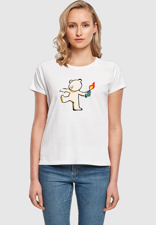 Produktbild Merchcode Ladies Brandalised - Molotov Teddy Box Tee - 189295 (5XL)