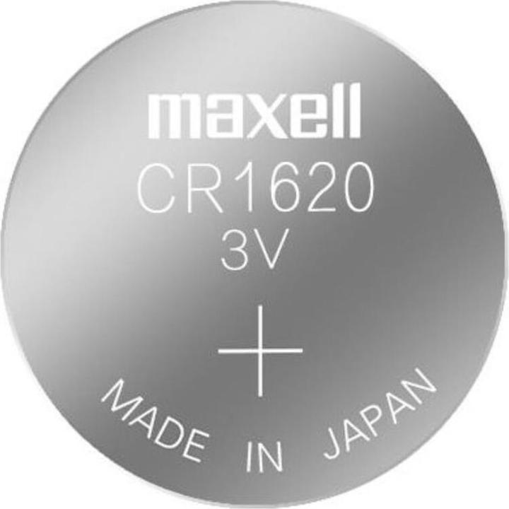 Immagine prodotto Maxell Batteria al litio (5 pz., CR1620, 80 mAh)