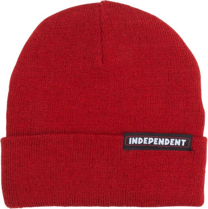 Actual product image Independent Bar Beanie Label