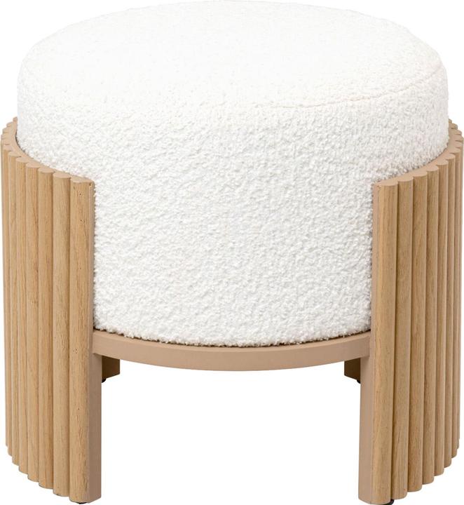 Kare Design Hocker Samu Nature Ø43cm