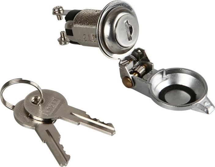 Actual product image Lampa Key switch - 12/24V - 10A