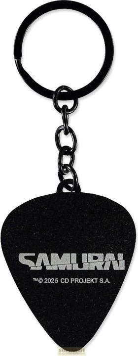 Produktbild Difuzed CyberPunk 2077 - Samurai Band Merch Metal Keychain