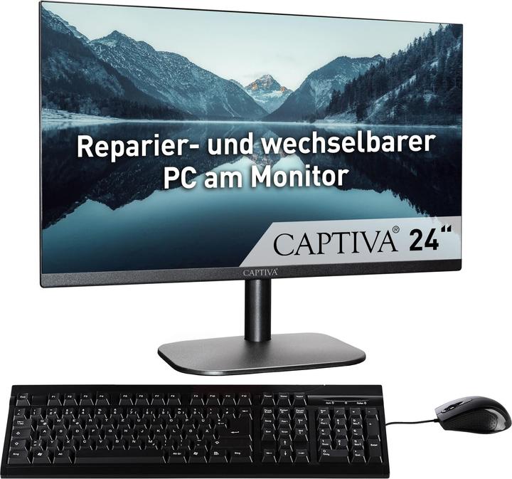 Produktbild Captiva All-in-One Power Starter I85-074 (24.0/Ultra 7-155H/1TB/16GB/WLAN/Windows 11 Home 64-bit) (Intel Core Ultra 7 155H, 16 GB, 1000 GB, Intel Arc Graphics)
