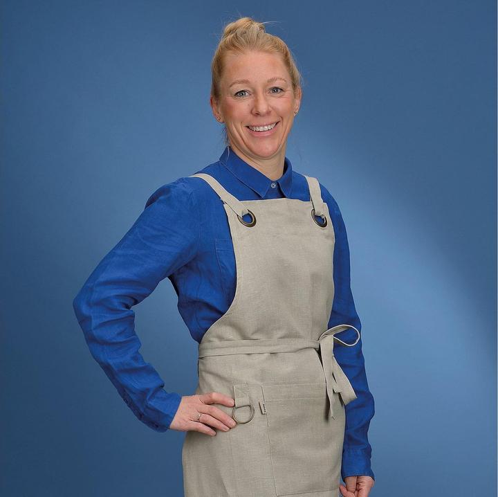 Actual product image Kela Apron Puro grey (M, S)
