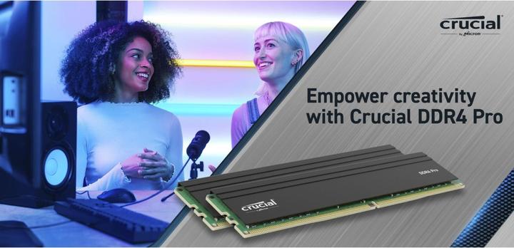 Image du produit Crucial Pro (2 x 32GB, 3200 MHz, RAM DDR4, U-DIMM)
