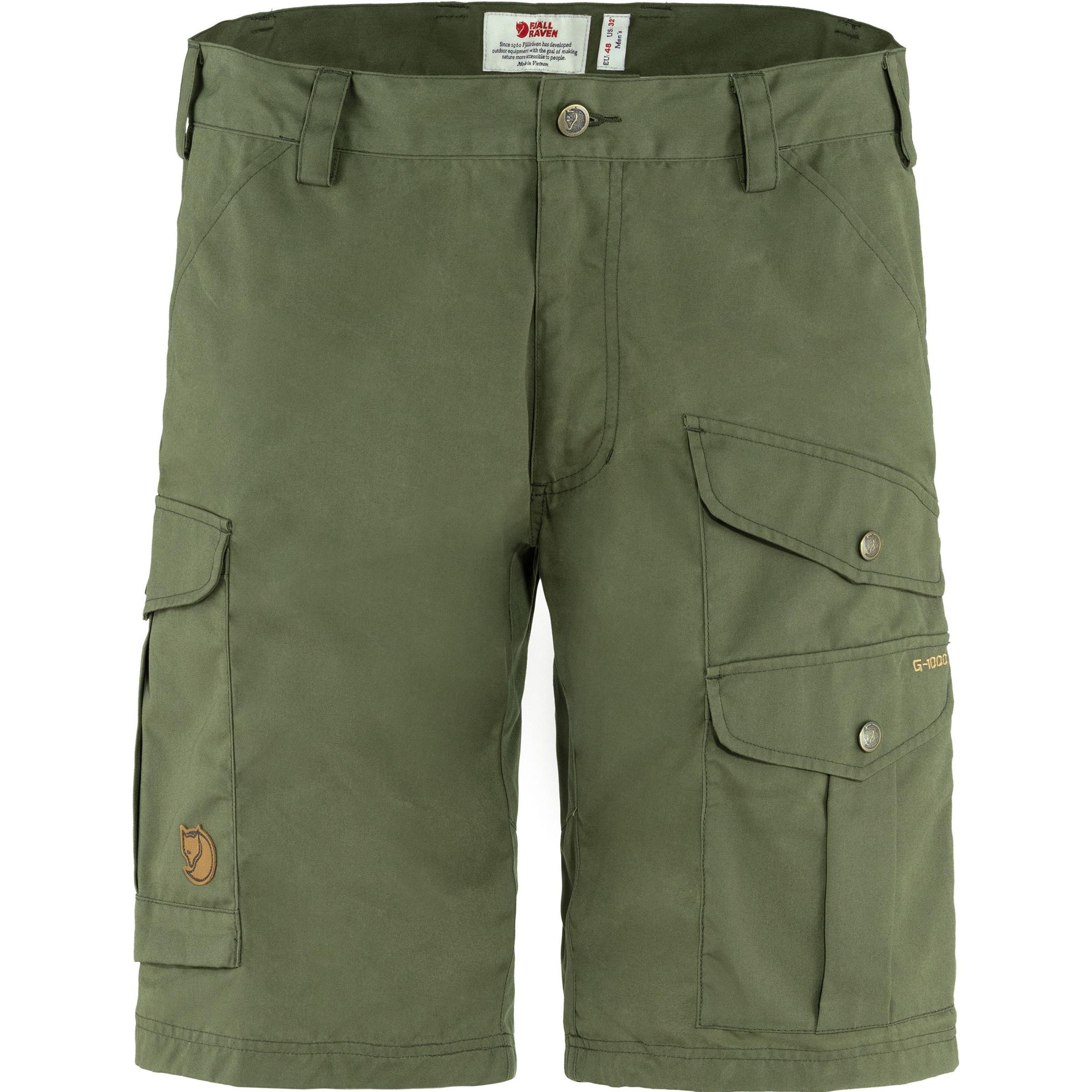 Fjällräven, Herren, Outdoorhose, Barents Pro Shorts (52), Grün, 52