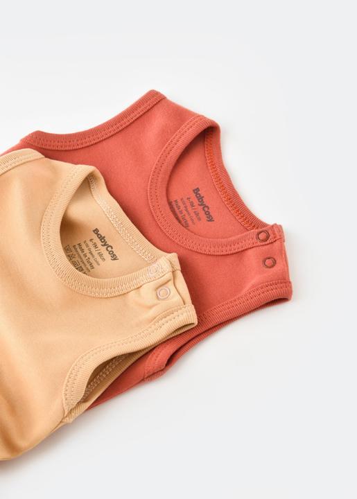 Produktbild BabyCosy Body. ärmellos. 2 Pack (74)