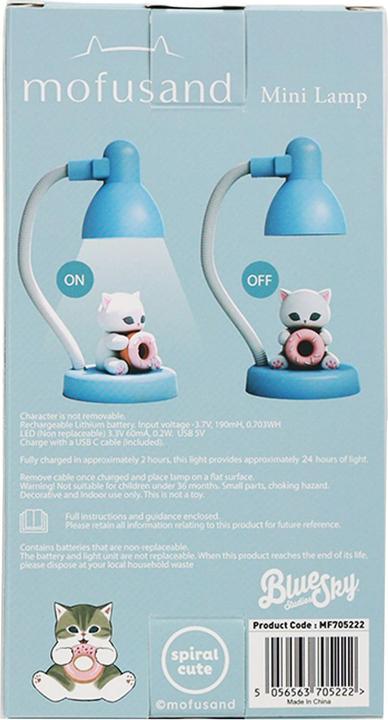 Image du produit Blue Sky Mofusand Mini LED-Lampe mit Figur 15 cm