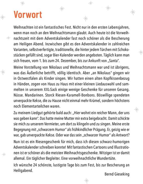 Produktbild Gieseking:Fieser Advent