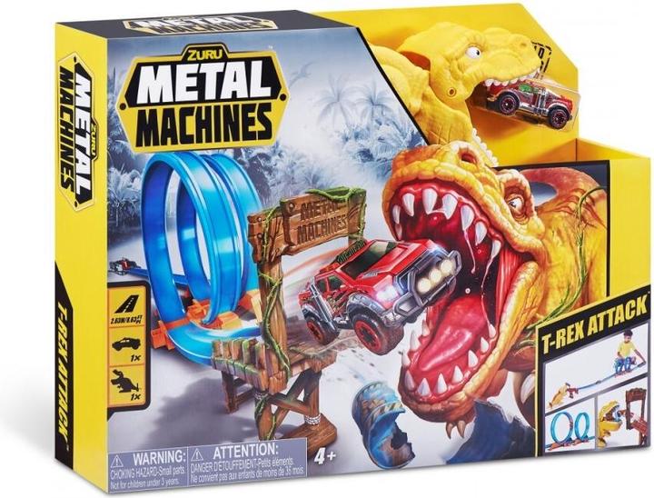 Actual product image Zuru Car track T-Rex attack