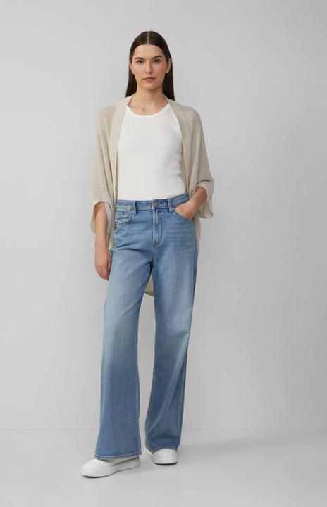 Produktbild s.Oliver Indoor-Poncho Strickponcho mit Glitzergarn (One Size)