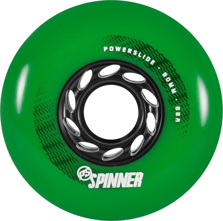 Produktbild Powerslide 4 roues spinner green 80mm/88a X8761341 (80 mm, 88a)