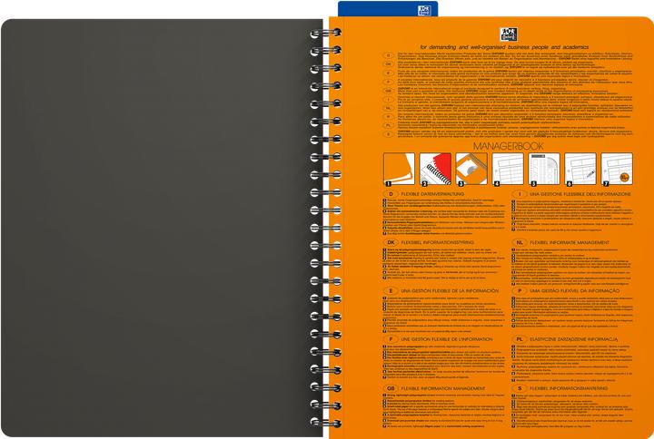Image du produit Oxford International Collegeblock "MANAGERBOOK", DIN A4 (A4+, Blanc, Couverture rigide)