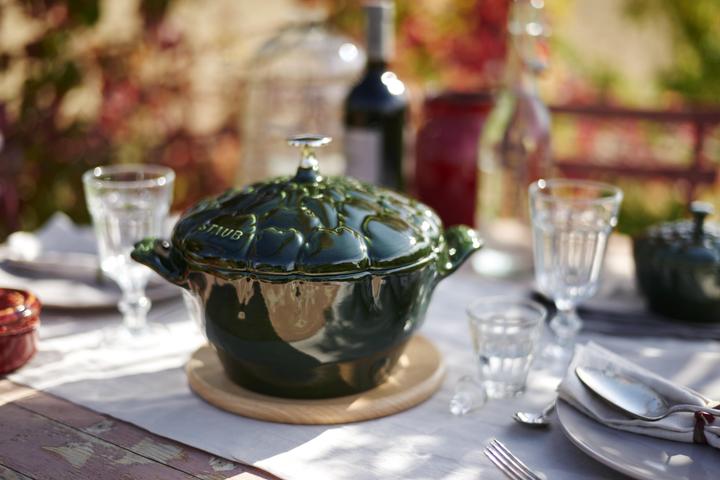 Image du produit Staub Artichaut (22 cm, Cocotte + faitout, Fonte)