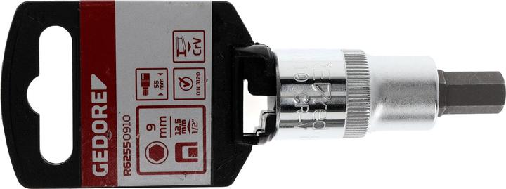 Productafbeelding Gedore Red Schroevendraaierbit /2 zeskant metrisch kort (9 mm)