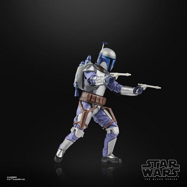 Produktbild Hasbro Star Wars Episode II Black Series Actionfigur Jango Fett 15 cm