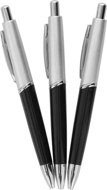 Topwrite Balpen 3st (Grijs, 3x)