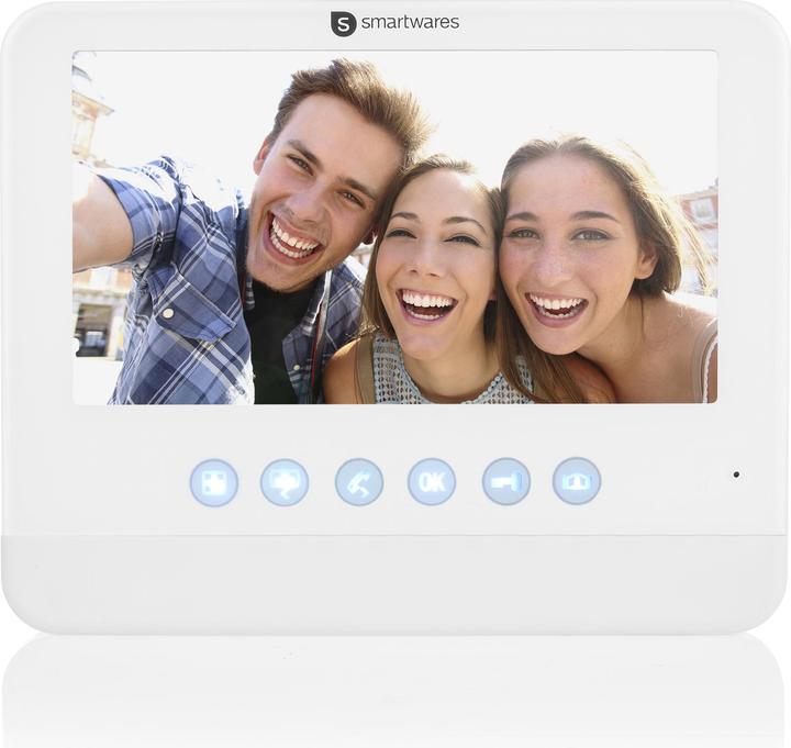Image du produit Smartwares Portier vidéo 2 fils (Câblé)