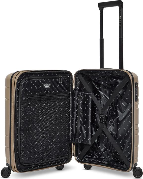 Actual product image Redolz Essentials 11 4 Rollen Kabinentrolley 55 cm mit Dehnfalte (45 l)