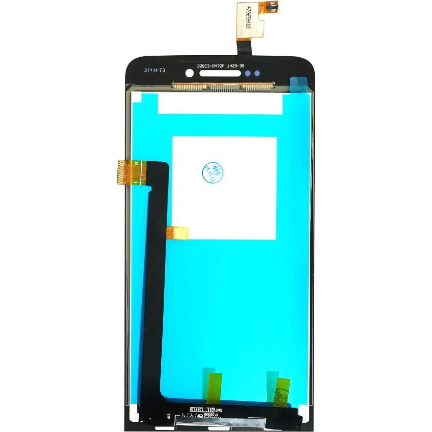 Thumbnail - OEM Wiko Wax LCD + Touchscreen Black (Wiko Wax), Mobilgerät Ersatzteile, Schwarz