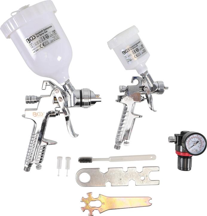 Actual product image BGS Air Paint Spray Gun Set