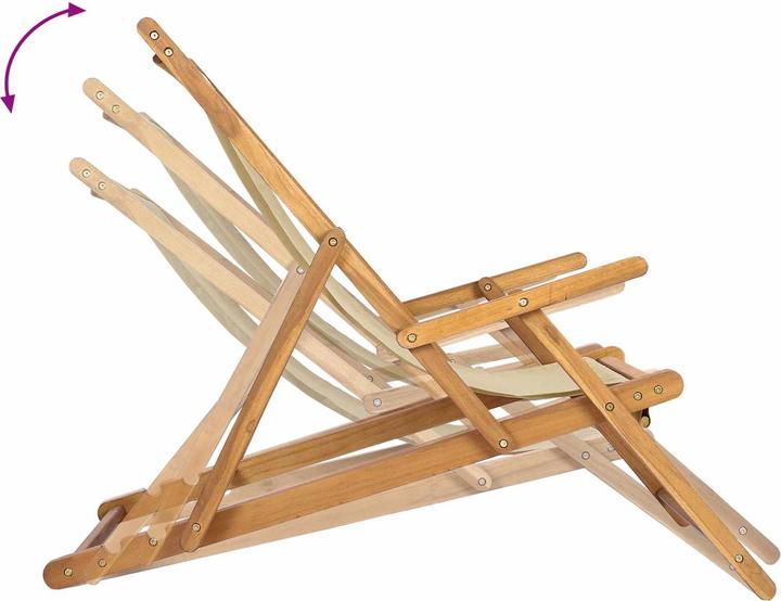 Immagine prodotto vidaXL Liegestuhl (107 cm)