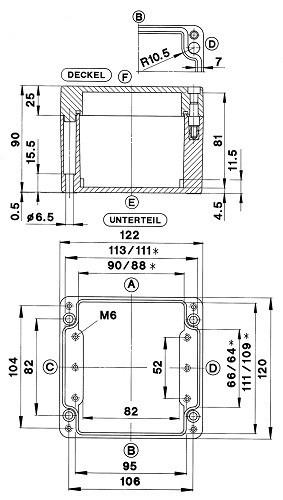 Produktbild Bernstein 4220000000 (Gehäuse)