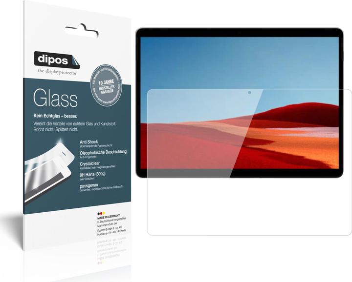 Produktbild Dipos Displayschutz Anti-Shock (2 Stück, Microsoft Surface Pro X)