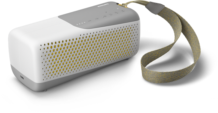 Actual product image Philips Bluetooth Speaker TAS4807W White (12 h, Rechargeable battery operated)