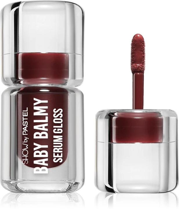 Actual product image Pastel Cosmetics Show By Pastel Baby Balmy Serum Gloss 39 Haunted (Wine red)