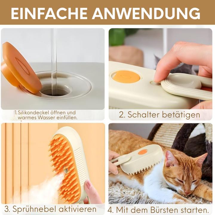 Produktbild Suba Dampfbürste (Katze)