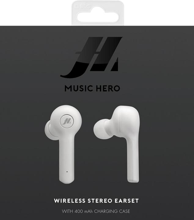 Image du produit SBS TWS Light - Casque d'écoute double avec station de charge et ON-OFF automatique (2.50 h, Sans fil)