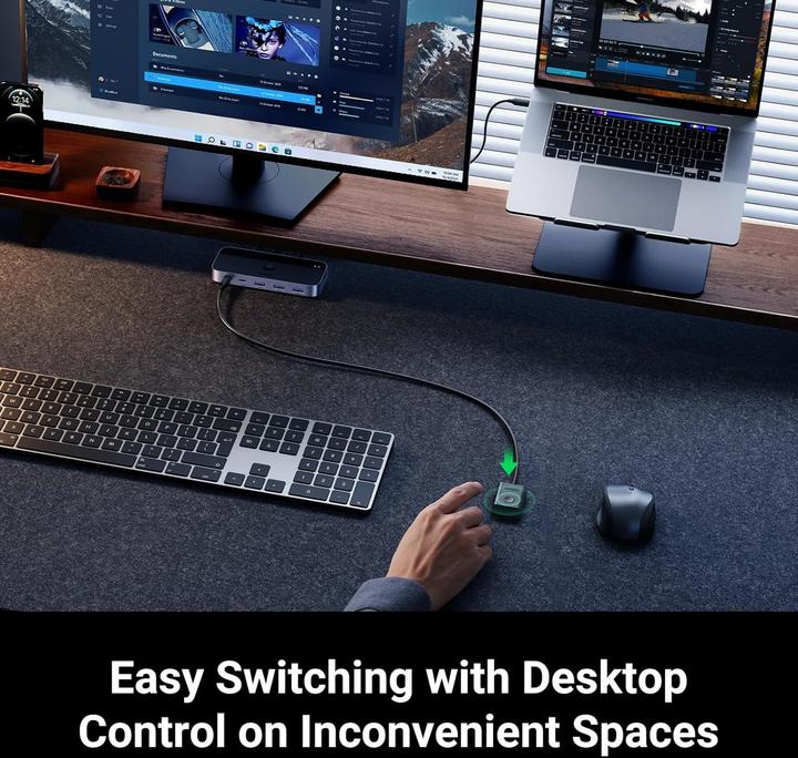 Produktbild Ugreen USB 3.0 2x4 switch / switch CM687