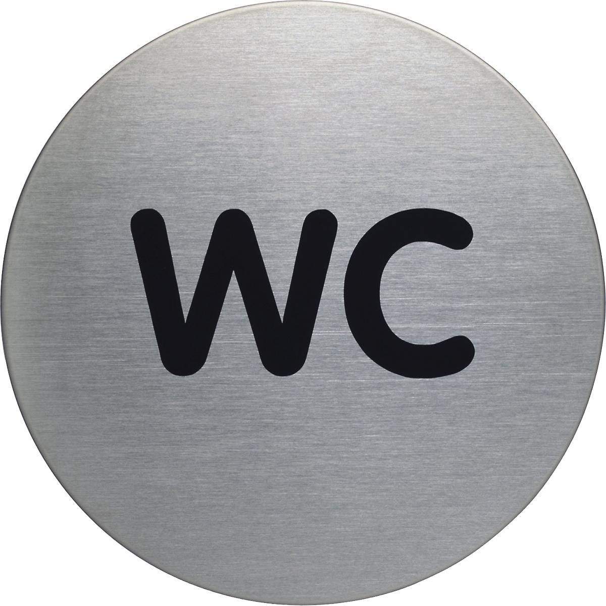 Durable, Informationsschild, Wc