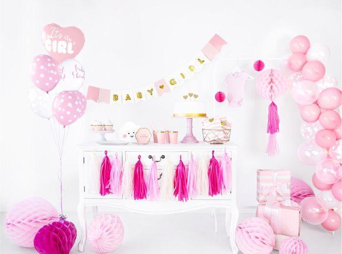 Immagine prodotto Partydeco Palloncini Nuvole Trasparente/Bianco Ø 30 cm, 6 pz. (6 x)