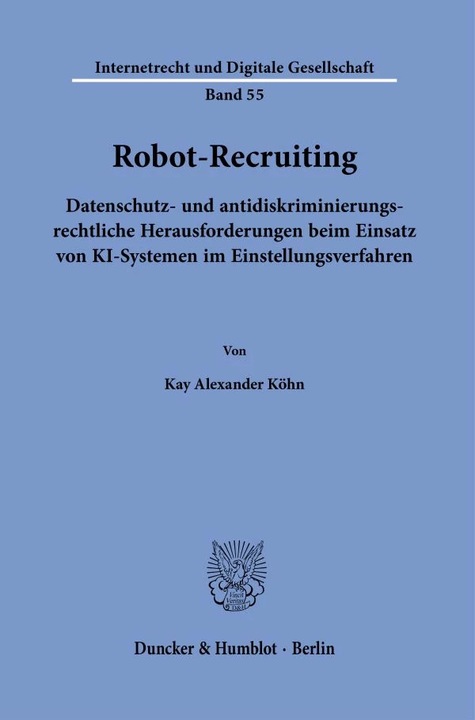 Produktbild Robot-Recruiting (Deutsch, Kay Alexander Köhn, 2023)