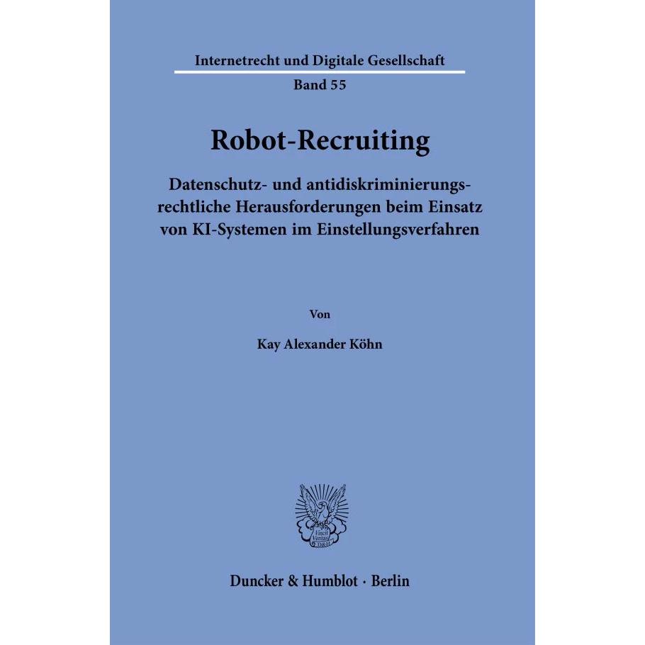Thumbnail - Robot-Recruiting, Fachbücher von Kay Alexander Köhn